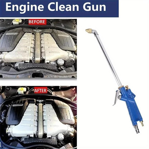 Pneumatic engine cleaning - engine,