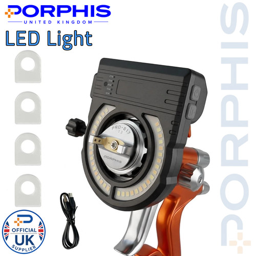 Porphis spray gun - porphis, light