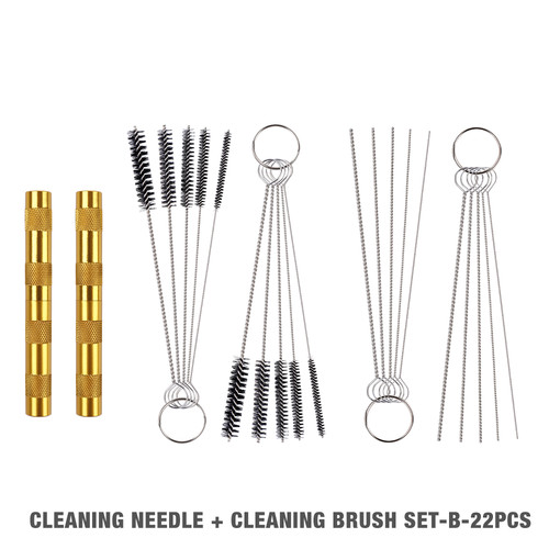 22pcs spray gun cleaning brush - 22pcs,