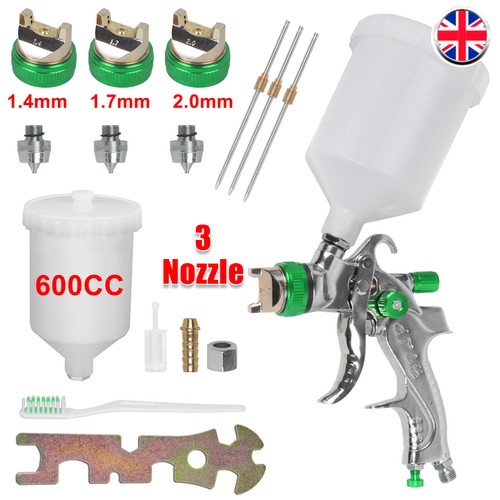 600cc hvlp spray gun kit - 600cc,