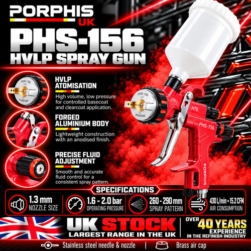 Porphis phs 156 hvlp 3mm - phs-156, 1.3mm