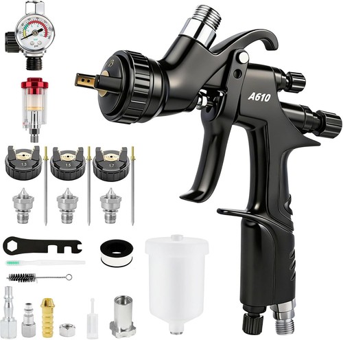 R500 lvlp spray gun with - r500,