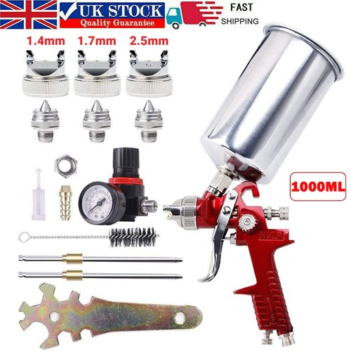 Hvlp spray gun kit gravity - gun,