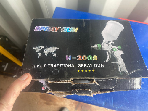 2008 hvlp spray gun gravity - h-2008,